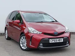 Red Used 2020 Toyota Prius+ MPV | £20,998 (Fair price)