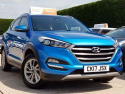 Blue Used 2017 Hyundai Tucson SE SUV | £11,995 (Fair price)