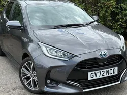 Grey Used 2023 Toyota Yaris Hybrid Hatchback | £20,499 (A bit pricey)