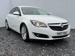 White Used 2017 Vauxhall Insignia SRi Hatchback | £7,995 (Fair price)