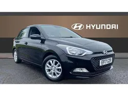 Black Used 2017 Hyundai i20 SE Hatchback | £7,721 (Fair price)
