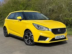 Yellow Used 2022 MG MG3 Exclusive Hatchback | £9,495 (Fair price)