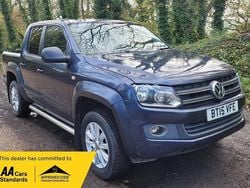 Blue Used 2015 VW Amarok Highline Pickup | £8,500 (Super price)