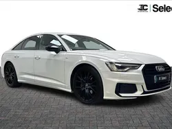 White Used 2020 Audi A6 Black Edition Sedan | £22,300 (Fair price)