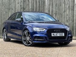 Blue Used 2017 Audi S3 Business Sedan | £18,500 (Fair price)