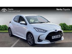 White Used 2023 Toyota Yaris Hybrid Hatchback | £20,756 (A bit pricey)