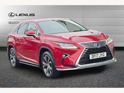 Red Used 2017 Lexus RX450h Luxury Line SUV | £19,779 (Good price)