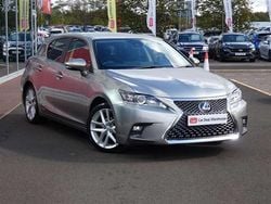 Silver Used 2018 Lexus CT200h Luxury Line Hatchback | £13,290 (Good price)
