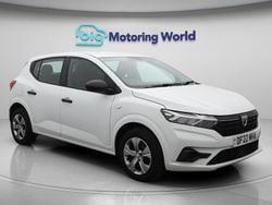 White Used 2022 Dacia Sandero Essentiel Hatchback | £7,858 (Super price)