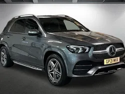 Selenite grey Used 2021 Mercedes GLE350 AMG line SUV | £38,250 (Good price)