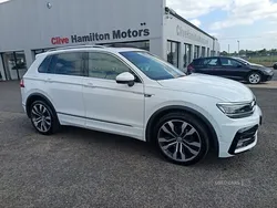 White Used 2020 VW Tiguan R-line SUV | £20,995 (Good price)