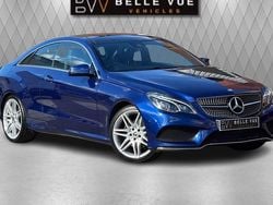 Blue Used 2016 Mercedes E220 AMG line Coupe | £10,995 (Good price)