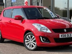 Red Used 2016 Suzuki Swift SZ4 Hatchback | £8,995 (A bit pricey)