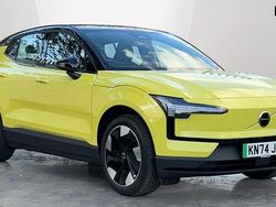 Metallic moss yellow Used 2024 Volvo EX30 Plus SUV | £24,960 (Fair price)