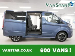 Blue Used 2021 Ford Transit Custom Sport Estate | £24,689 (Good price)