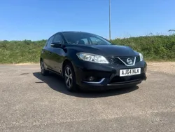 Black Used 2015 Nissan Pulsar Acenta Hatchback | £4,295 (Fair price)