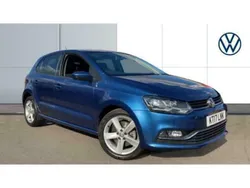 Blue Used 2017 VW Polo SEL Hatchback | £12,498 (Good price)