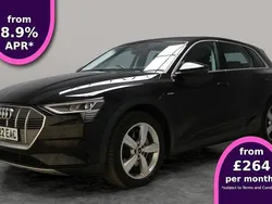 Black Used 2022 Audi e-tron Comfort SUV | £19,183 (Good price)