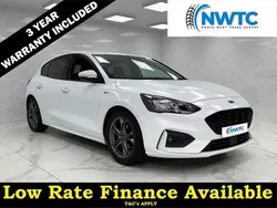 White Used 2019 Ford Focus ST-Line Hatchback | £8,995 (Fair price)