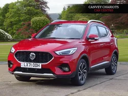 Red Used 2021 MG ZS Exclusive Sedan | £14,000 (Fair price)
