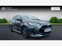Grey Used 2023 Toyota Yaris Hybrid Design Hatchback | £18,583 (Fair price)