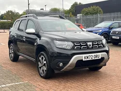 Black Used 2022 Dacia Duster Prestige SUV | £12,795 (Fair price)