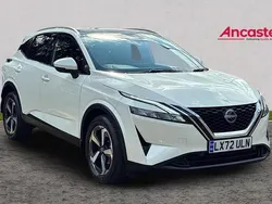 White Used 2022 Nissan Qashqai N-Connecta SUV | £18,975 (Fair price)