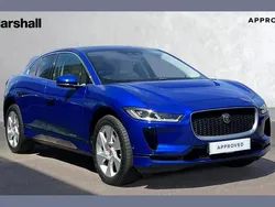 Metallic caesium blue Used 2020 Jaguar I-Pace SE SUV | £18,736 (Fair price)