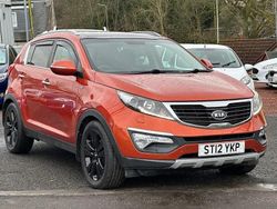 Orange Used 2012 Kia Sportage 3 SUV | £6,250 (Fair price)