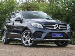 Blue Used 2017 Mercedes GLE350 AMG line | £22,995 (Super price)