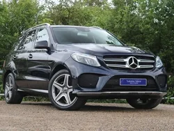 Blue Used 2017 Mercedes GLE350 AMG line | £22,995 (Good price)