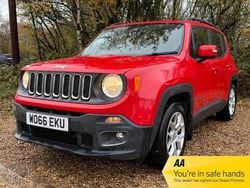 Red Used 2016 Jeep Renegade Longitude SUV | £5,999 (Good price)