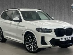 White Used 2024 BMW X3 M Sport SUV | £47,999 (Expensive)