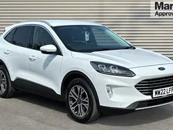 White Used 2022 Ford Kuga Titanium SUV | £17,623 (Good price)