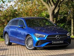 Blue Used 2024 Mercedes CLA220 AMG Line Premium Sedan | £29,998 (A bit pricey)