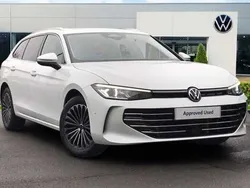 White Used 2024 VW Passat Elegance Estate | £36,999