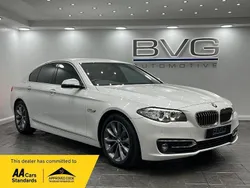 White Used 2014 BMW 520 Luxury Line Sedan | £9,994 (Fair price)