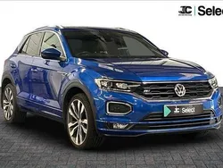 Blue Used 2019 VW T-Roc R-line SUV | £17,400 (Good price)