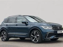 Blue Used 2023 VW Tiguan R-line SUV | £27,500 (Fair price)