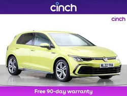 Yellow Used 2022 VW Golf VIII R-line Hatchback | £20,799 (A bit pricey)
