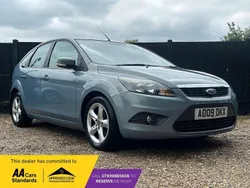 Blue Used 2009 Ford Focus Zetec Hatchback | £2,495 (Fair price)