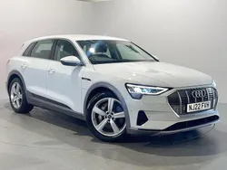 White Used 2022 Audi e-tron Advanced SUV | £20,799 (Super price)