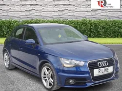 Blue Used 2014 Audi A1 Sportback S-Line Hatchback | £8,095 (Fair price)