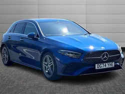 Spectral blue Used 2024 Mercedes A200 Executive Hatchback | £27,899 (Expensive)