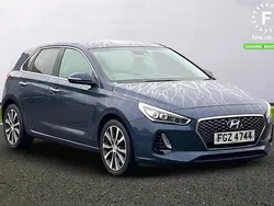 Blue Used 2017 Hyundai i30 Premium Hatchback | £10,099 (Fair price)