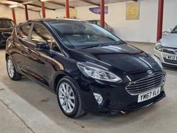 Black Used 2018 Ford Fiesta Titanium Hatchback | £8,750 (Good price)
