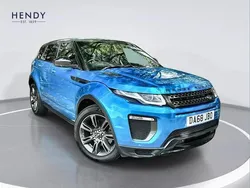 Blue Used 2018 Land Rover Range Rover evoque Landmark SUV | £17,499 (Good price)