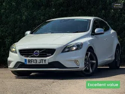 White Used 2013 Volvo V40 R-Design Estate | £4,914 (Good price)