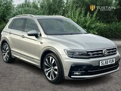 Silver Used 2018 VW Tiguan R-line SUV | £20,499 (Fair price)