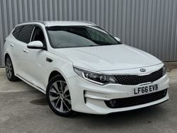 White Used 2016 Kia Optima Estate | £11,095